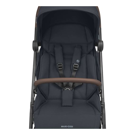 Maxi-Cosi Soho – ultrakompaktní sportovní kočárek do 22 kg, Kolor materiału: Essential Graphite, 14 zdjęcie