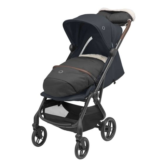 Maxi-Cosi Soho – ultrakompaktní sportovní kočárek do 22 kg, Kolor materiału: Essential Graphite, 16 zdjęcie