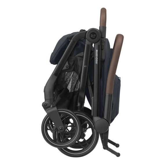 Maxi-Cosi Soho – ultrakompaktní sportovní kočárek do 22 kg, Kolor materiału: Essential Graphite, 17 zdjęcie