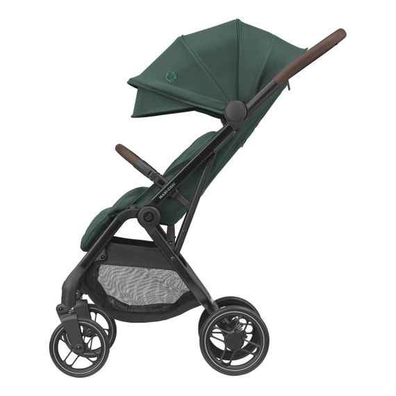 Maxi-Cosi Soho – ultrakompaktní sportovní kočárek do 22 kg, Kolor materiału: Essential Green, 8 zdjęcie