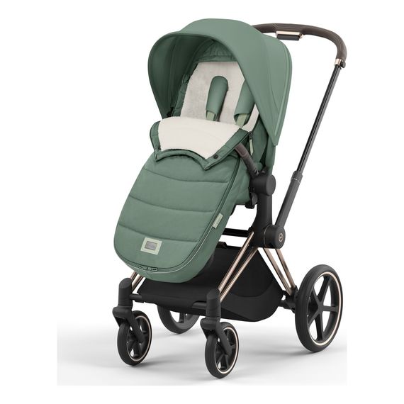 Cybex Platinum fusak do kočárku, Kolor materiału: Leaf Green, 7 zdjęcie