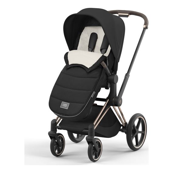Cybex Platinum Footmuff Sepia Black, Kolor: Sepia Black, image , 7 image