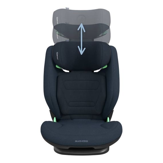 Maxi-Cosi RodiFix Pro2 i-Size autosedačka pro starší děti (100 - 150 cm | 15 - 36 kg | 3,5 - 12 let), Kolor: Authentic Blue, 10 zdjęcie