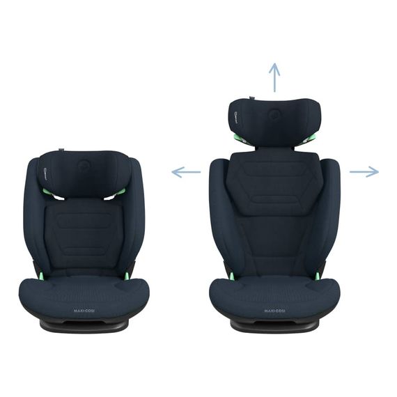 Maxi-Cosi RodiFix Pro2 i-Size autosedačka pro starší děti (100 - 150 cm | 15 - 36 kg | 3,5 - 12 let), Kolor: Authentic Blue, 24 zdjęcie