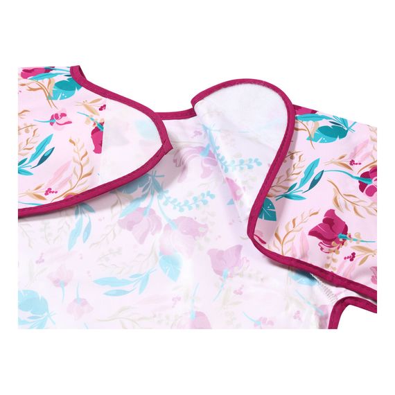 BabyOno śliniak z długim rękawem Floral, 3 zdjęcie