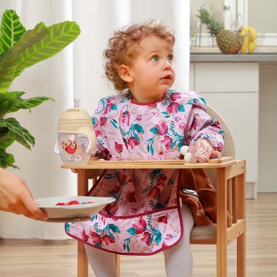 BabyOno śliniak z długim rękawem Floral, 6 zdjęcie