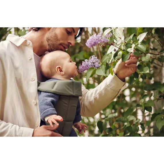 BabyBjorn Mini nosítko Woven Dark Green, Rodzaj: Woven, Kolor: Dark green, 15 zdjęcie
