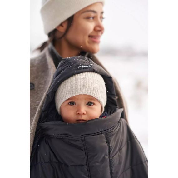 BabyBjorn zimní potah na nosítko Black, 2 zdjęcie
