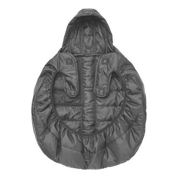 BabyBjorn zimní potah na nosítko Black, 10 zdjęcie