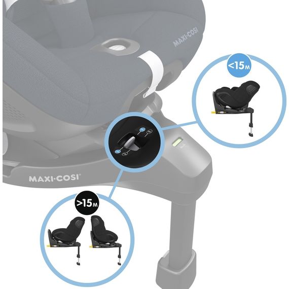 Maxi-Cosi Mica 360 Pro – otočná autosedačka pro batolata (40–105 cm | 0–18 kg | 0–4 roky), Kolor: Authentic Graphite, 10 zdjęcie