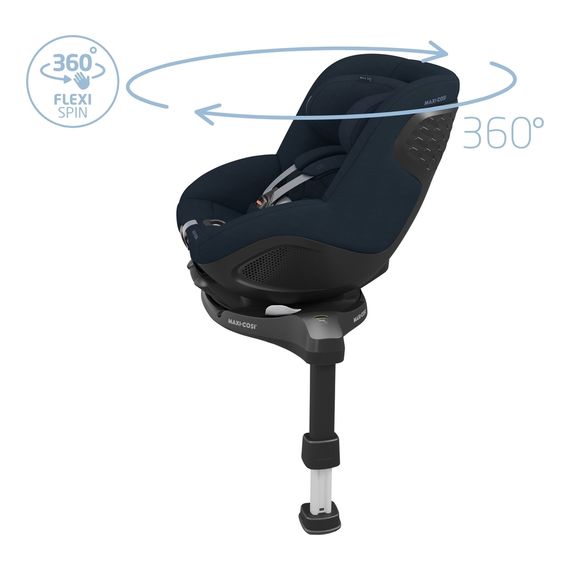 Maxi-Cosi Mica 360 Pro – otočná autosedačka pro batolata (40–105 cm | 0–18 kg | 0–4 roky), Kolor: Authentic Graphite, 12 zdjęcie
