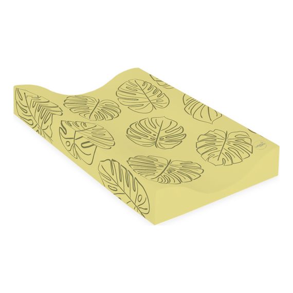 Ceba przewijak miękki profilowany Cosy 50x70 Monstera Mustard, Kolor: Monstera Mustard, 2 zdjęcie