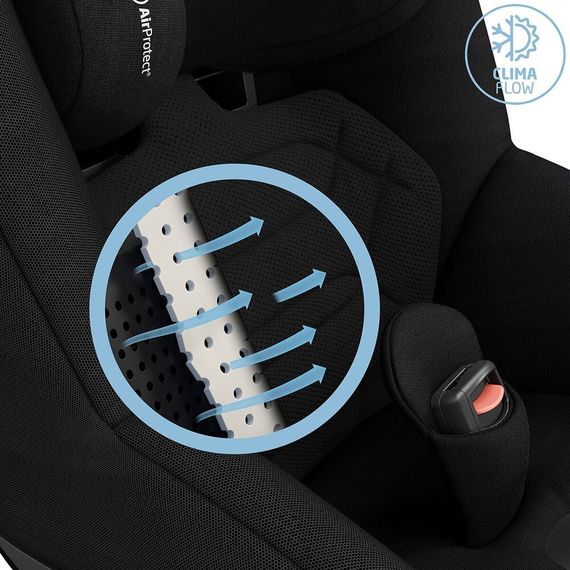 Maxi-Cosi Mica 360 Pro – otočná autosedačka pro batolata (40–105 cm | 0–18 kg | 0–4 roky), Kolor: Authentic Black, 16 zdjęcie