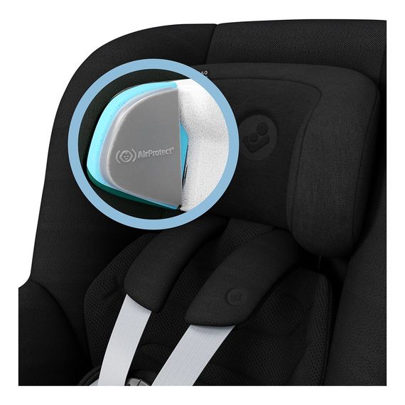 Maxi-Cosi Mica 360 Pro – otočná autosedačka pro batolata (40–105 cm | 0–18 kg | 0–4 roky), Kolor: Authentic Black, 17 zdjęcie
