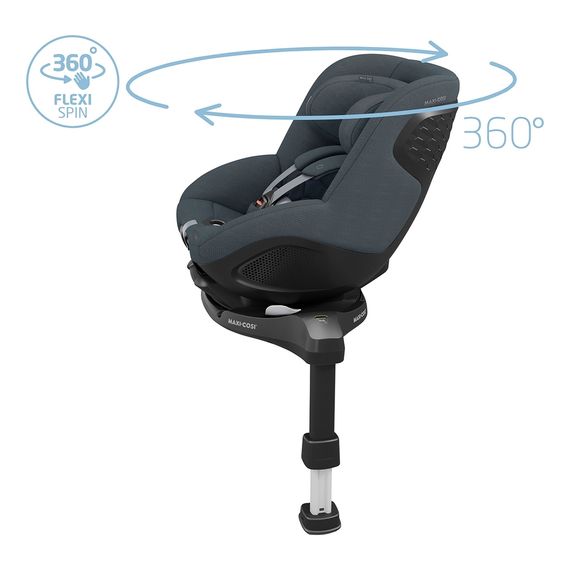 Maxi-Cosi Mica 360 Pro – otočná autosedačka pro batolata (40–105 cm | 0–18 kg | 0–4 roky), Kolor: Authentic Graphite, 22 zdjęcie