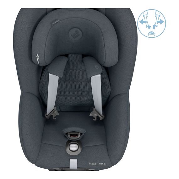 Maxi-Cosi Mica 360 Pro – otočná autosedačka pro batolata (40–105 cm | 0–18 kg | 0–4 roky), Kolor: Authentic Graphite, 25 zdjęcie