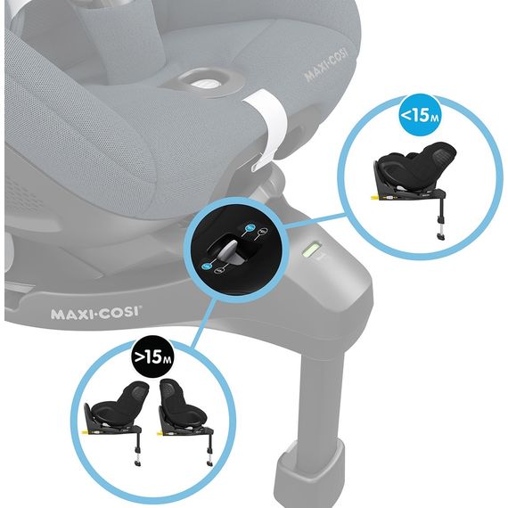 Maxi-Cosi Mica 360 Pro – otočná autosedačka pro batolata (40–105 cm | 0–18 kg | 0–4 roky), Kolor: Authentic Graphite, 33 zdjęcie
