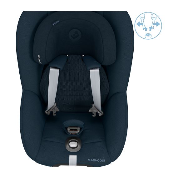 Maxi-Cosi Pearl 360° Pro obrotowy fotelik samochodowy 61 - 105 cm | 0 - 17 kg | 0 - 4 lat, Baza: bez bazy, Kolor: Authentic Blue, 18 zdjęcie