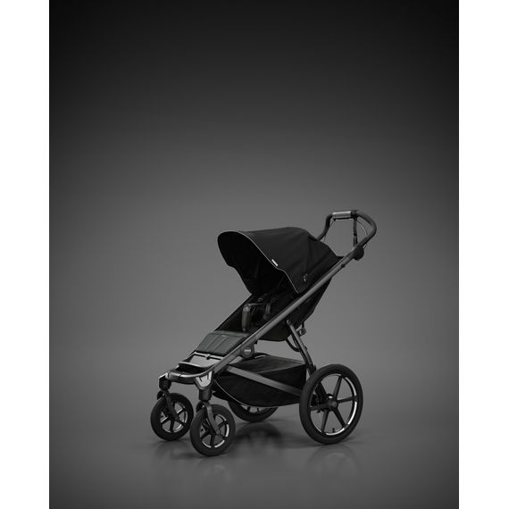 Thule Urban Glide 4-wheel čtyřkolový terénní kočárek, Rodzaj wózka: spacerowy, Kolor materiału: Black, 11 zdjęcie