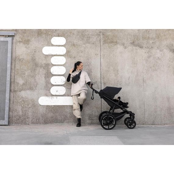 Thule Urban Glide 4-wheel čtyřkolový terénní kočárek, Rodzaj wózka: spacerowy, Kolor materiału: Black, 12 zdjęcie