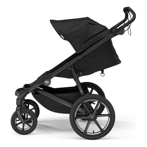 Thule Urban Glide 4-wheel čtyřkolový terénní kočárek, Rodzaj wózka: spacerowy, Kolor materiału: Black, 14 zdjęcie