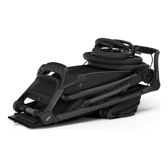 Thule Urban Glide 4-wheel čtyřkolový terénní kočárek, Rodzaj wózka: spacerowy, Kolor materiału: Black, 18 zdjęcie