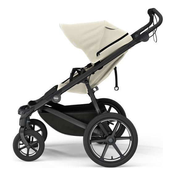 Thule Urban Glide 4-wheel čtyřkolový terénní kočárek, Rodzaj wózka: spacerowy, Kolor materiału: Soft Beige (old), 6 zdjęcie