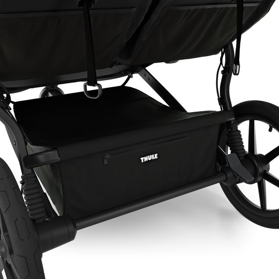 Thule Urban Glide 3 Double bliźniaczy wózek spacerowy, Rodzaj wózka: spacerowy, Kolor materiału: Black, 2 zdjęcie