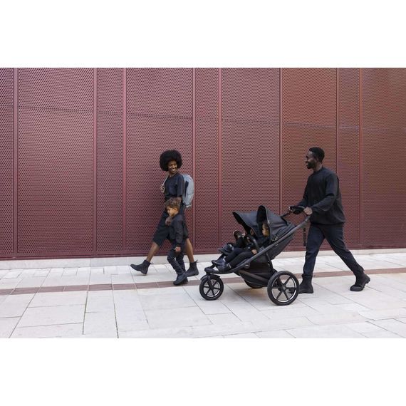 Thule Urban Glide 3 Double bliźniaczy wózek spacerowy, Rodzaj wózka: spacerowy, Kolor materiału: Black, 6 zdjęcie