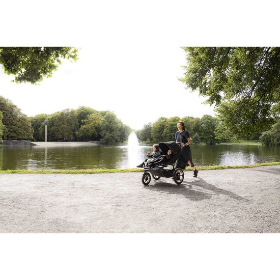 Thule Urban Glide 3 Double bliźniaczy wózek spacerowy, Rodzaj wózka: spacerowy, Kolor materiału: Black, 7 zdjęcie