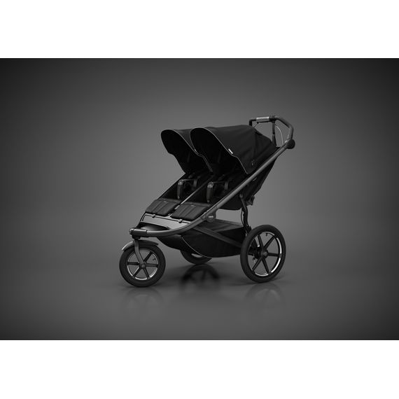 Thule Urban Glide 3 Double bliźniaczy wózek spacerowy, Rodzaj wózka: spacerowy, Kolor materiału: Black, 8 zdjęcie