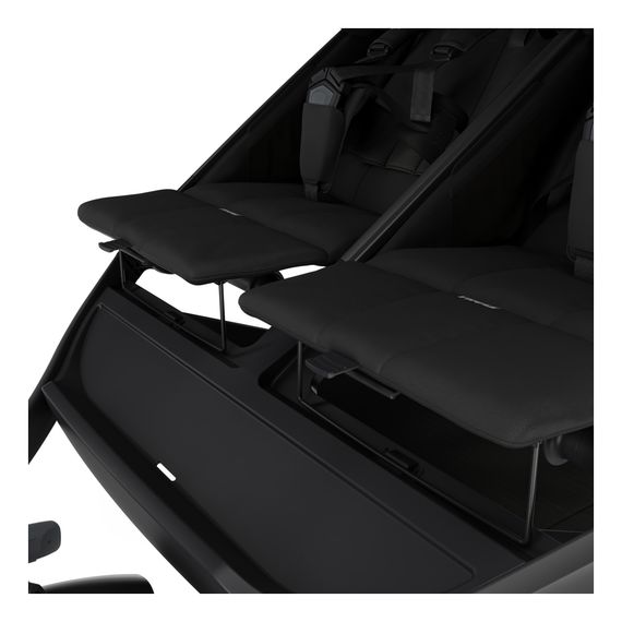 Thule Urban Glide 3 Double bliźniaczy wózek spacerowy, Rodzaj wózka: spacerowy, Kolor materiału: Black, 17 zdjęcie
