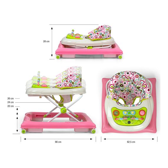 Milly Mally chodítko pro děti Patrol Flower, Kolor: Flower, 7 zdjęcie