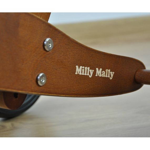 Milly Mally dřevěné odrážedlo 2v1 Jake Dark Natural, Kolor: Dark Natural, 9 zdjęcie