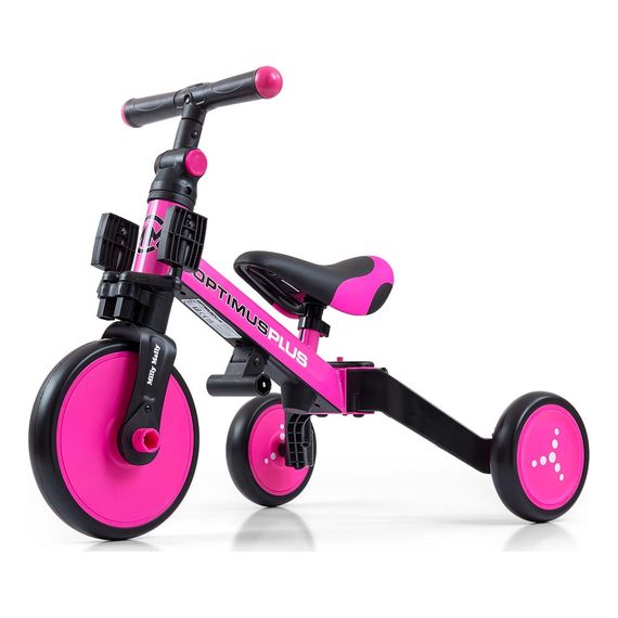 Milly Mally kolo 4v1 Optimus Plus Pink, Kolor: Pink, 7 zdjęcie