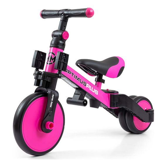 Milly Mally kolo 4v1 Optimus Plus Pink, Kolor: Pink, 10 zdjęcie