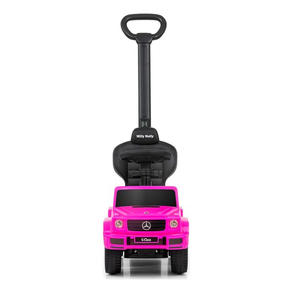 Milly Mally odrážedlo s vodící tyčí Mercedes G350d Pink, Kolor: Pink, 5 zdjęcie