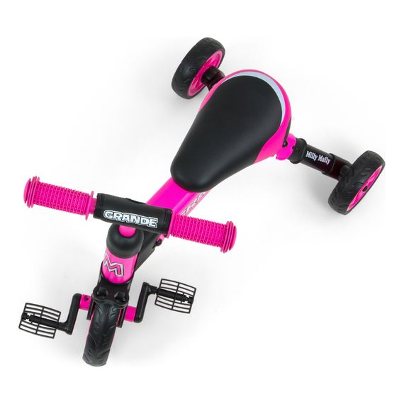 Milly Mally odrážedlo 2v1 Grande Pink, Kolor: Pink, 4 zdjęcie
