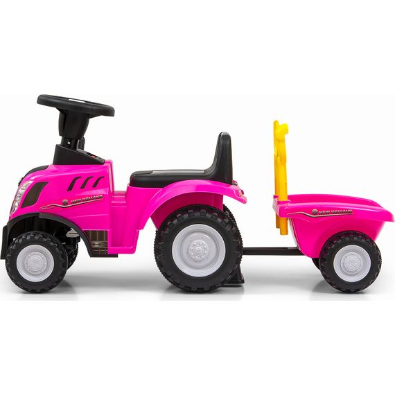 Milly Mally odrážedlo traktor New Holland T7 Pink, Kolor: Pink, 10 zdjęcie