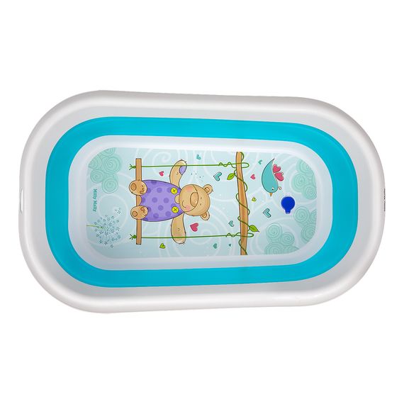 Milly Mally skládací vanička Aqua Blue, Kolor: Blue, 4 zdjęcie
