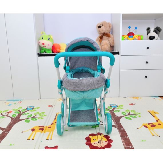 Milly Mally kočárek pro panenky Alice Prestige Mint, Kolor: Mint, 9 zdjęcie