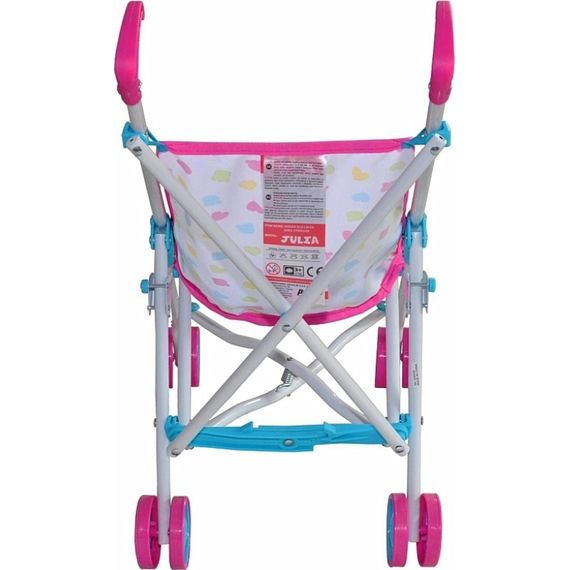 Milly Mally kočárek pro panenky Julia Candy, Kolor: Candy, 4 zdjęcie