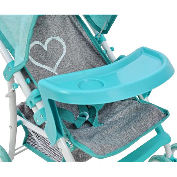 Milly Mally kočárek pro panenky Kate Prestige Mint, Kolor: Mint