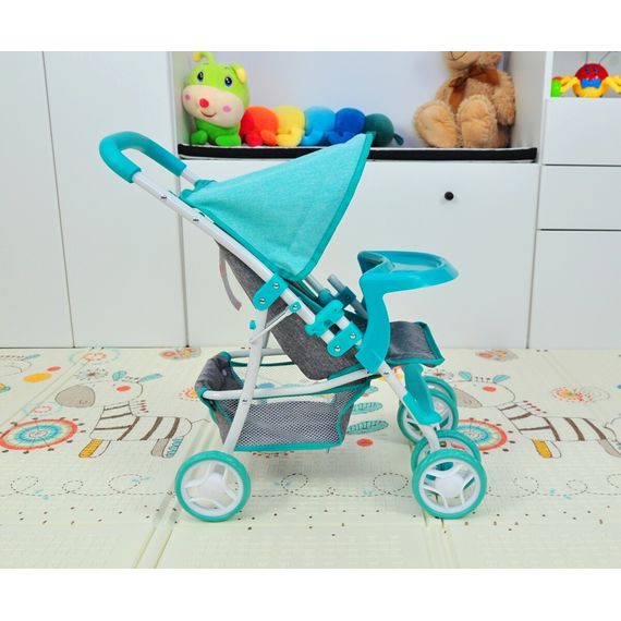 Milly Mally kočárek pro panenky Kate Prestige Mint, Kolor: Mint, 8 zdjęcie