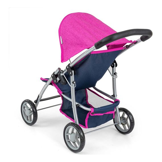 Milly Mally kočárek pro panenky Natalie Prestige Navy, Kolor: Navy, 5 zdjęcie