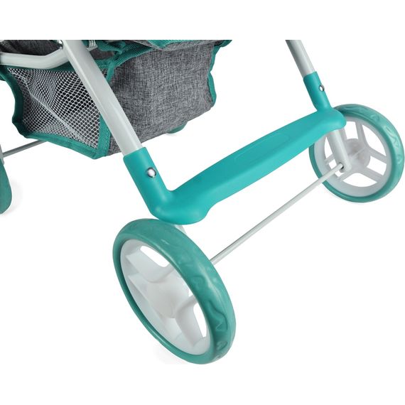Milly Mally kočárek pro panenky Natalie Prestige Mint, Kolor: Mint, 7 zdjęcie