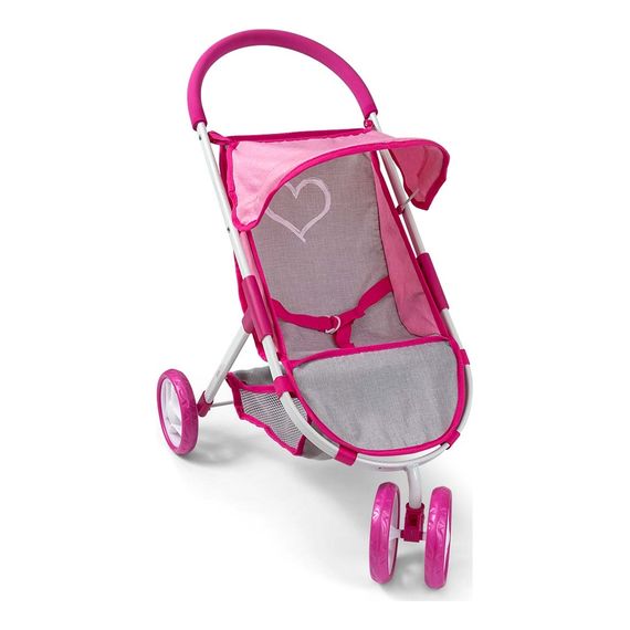 Milly Mally kočárek pro panenky Susie Prestige Pink, Kolor: Pink, 4 zdjęcie