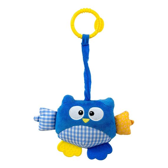 Milly Mally plyšový závěs sovička Cutie Owl Blue, Kolor: Blue, 3 zdjęcie