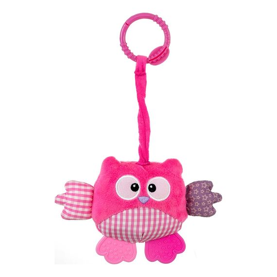 Milly Mally plyšový závěs sovička Cutie Owl Pink, Kolor: Pink, 3 zdjęcie