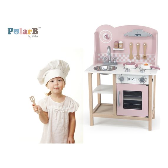 Viga PolarB kuchnia z akcesoriami Silver-Pink, 3 zdjęcie